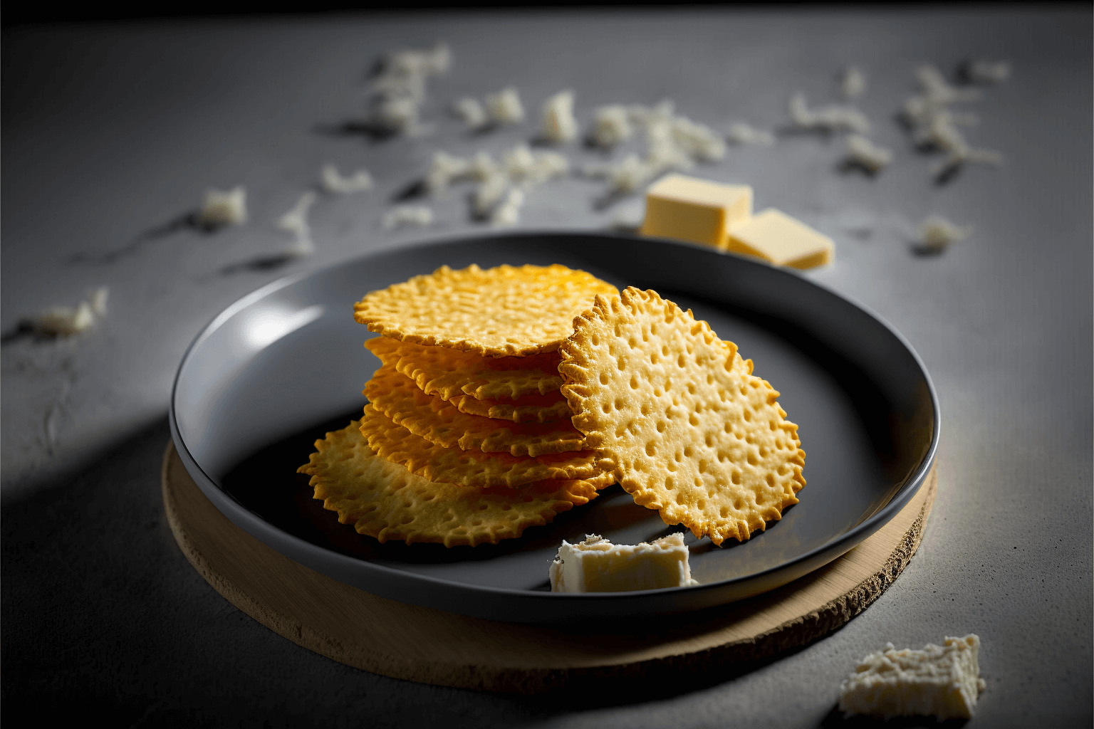 keto cheese crisps variation