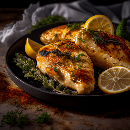 Keto Lemon and Herb Chicken